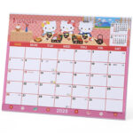 Sanrio Hello Kitty 2025 Desktop Sheet Calendar Kawaii Official Regarding Hello Kitty January 2025 Calendar Printable