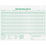 Tops Daily Employee Attendance Record Form Intended For Ppe 2025 Employee Attendance Calendar