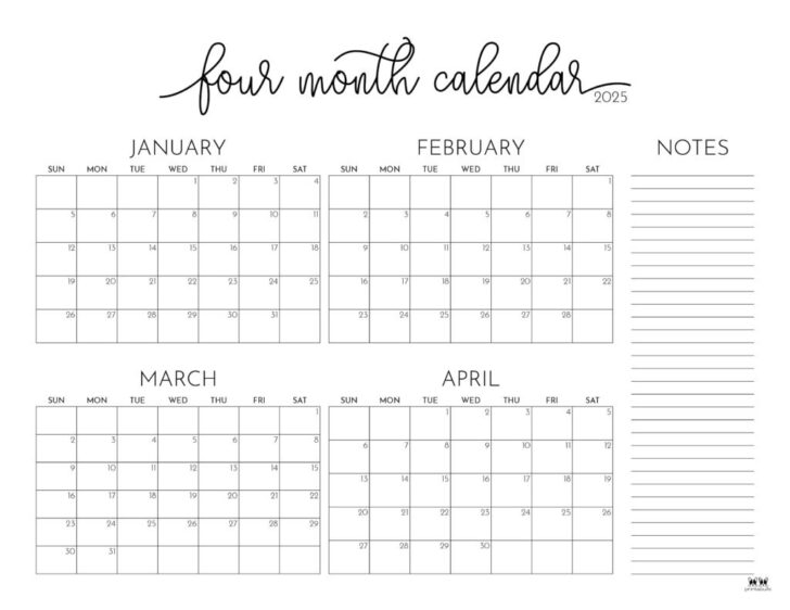 Printable Calendar March April May 2025