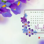 Free March 2025 Desktop Wallpaper Calendars | Entheosweb Pertaining To March 2025 Calendar Background