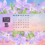 Free March 2025 Desktop Wallpaper Calendars | Entheosweb Regarding March 2025 Calendar Background