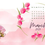 Free March 2025 Desktop Wallpaper Calendars | Entheosweb With March 2025 Calendar Desktop Wallpaper