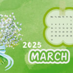 Free March 2025 Desktop Wallpaper Calendars | Entheosweb With Regard To March 2025 Desktop Calendar