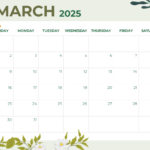 Free March 2025 Digital Calendar Template To Edit Online Pertaining To March 2025 Editable Printable Calendar