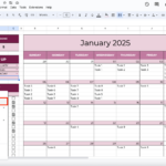 How To Create A 2025 Monthly Calendar In Google Sheets   Filedrop In Google Calendar Always Open In March 2025