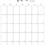 March 2025 Calendar   20 Cute & Free Printables | Saturdaygift With Regard To March 2025 Calendar Printable Vertical