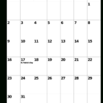 March 2025 Calendar – My Calendar Land Throughout Blank Printable March Calendar 2025