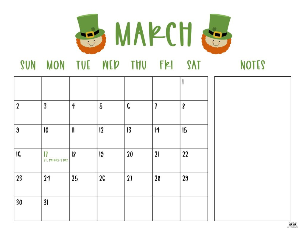 March 2025 Calendars - 107 Free Printables | Printabulls in Free March Calendar Printable 2025