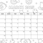 March 2025 Calendars – 107 Free Printables | Printabulls with regard to March Calendar Numbers Printable 2025