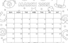 March 2025 Calendars – 107 Free Printables | Printabulls with regard to March Calendar Numbers Printable 2025