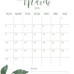 March 2025 Calendars – 107 Free Printables | Printabulls with regard to Show Me March Calendar 2025